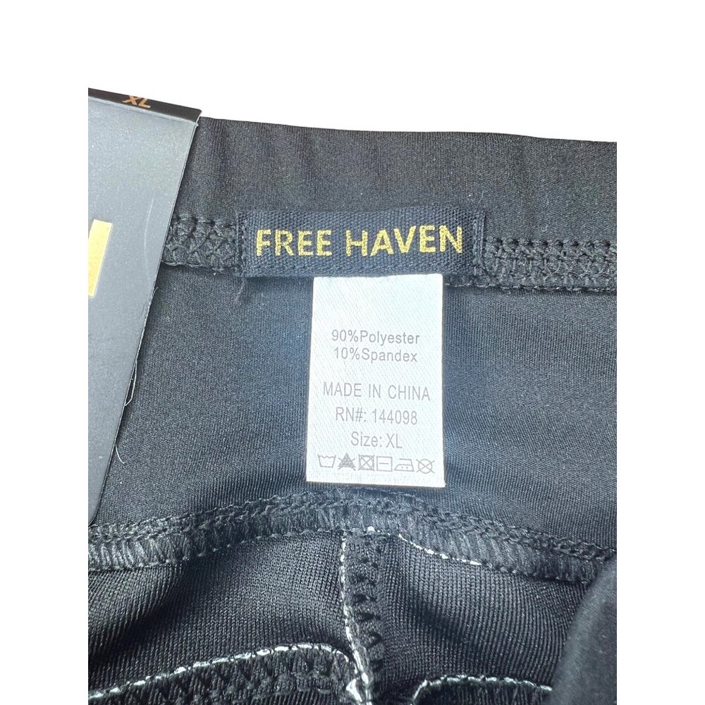 Free Haven Maternity Stretch Pants With Houndstooth Print Size XL - Picture 5 of 12